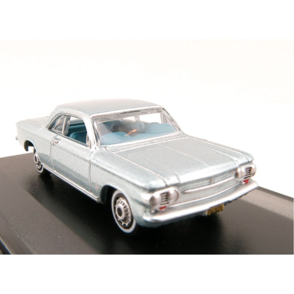 OXFORD 87CH63001 Chevrolet Corvair Coupe 1963 Satin Silver 1:87 Scale