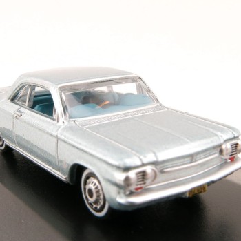OXFORD 87CH63001 Chevrolet Corvair Coupe 1963 Satin Silver 1:87 Scale