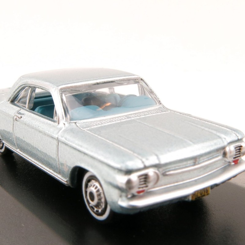 OXFORD 87CH63001 Chevrolet Corvair Coupe 1963 Satin Silver 1:87 Scale