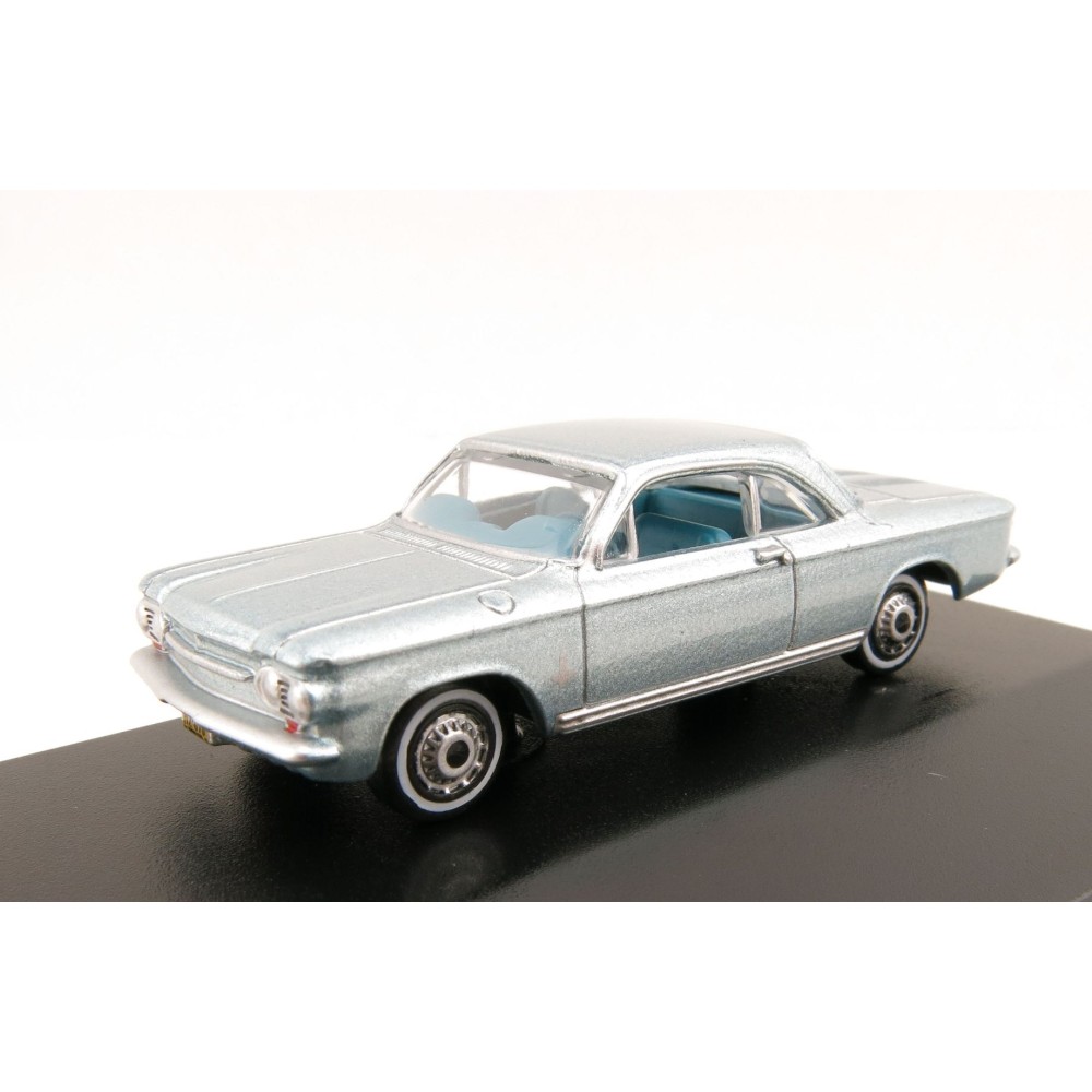 OXFORD 87CH63001 Chevrolet Corvair Coupe 1963 Satin Silver 1:87 Scale