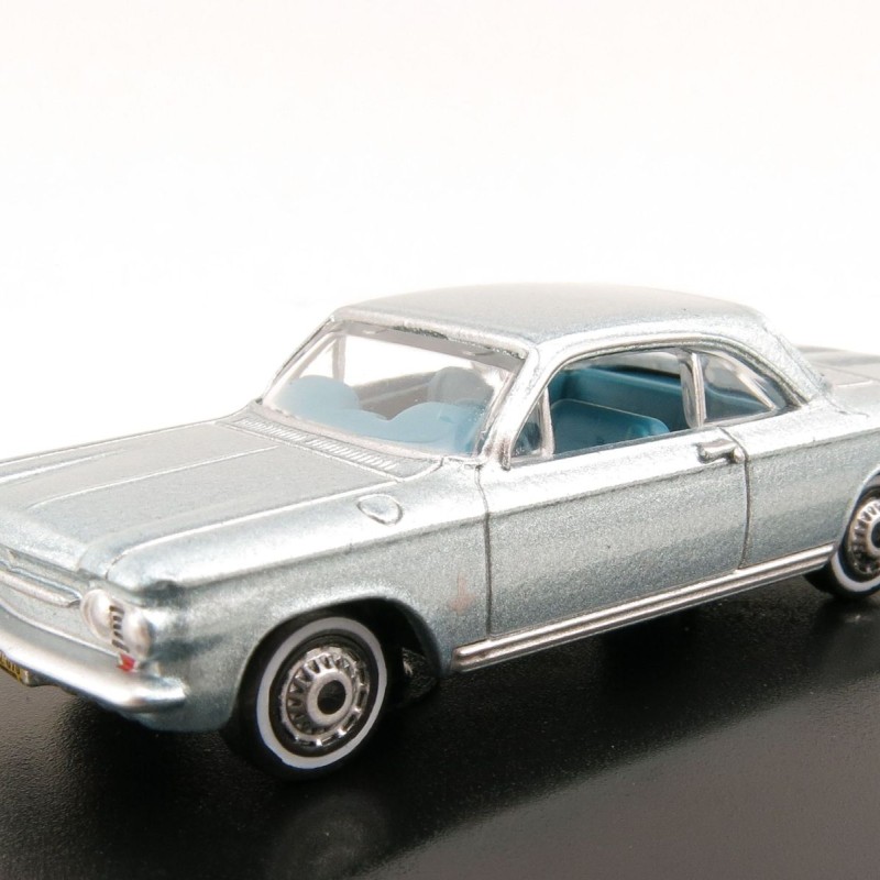OXFORD 87CH63001 Chevrolet Corvair Coupe 1963 Satin Silver 1:87 Scale