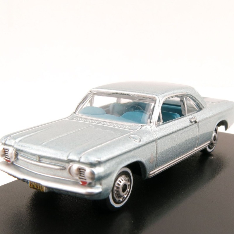 OXFORD 87CH63001 Chevrolet Corvair Coupe 1963 Satin Silver 1:87 Scale