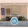 OXFORD 87CH63001 Chevrolet Corvair Coupe 1963 Satin Silver 1:87 Scale