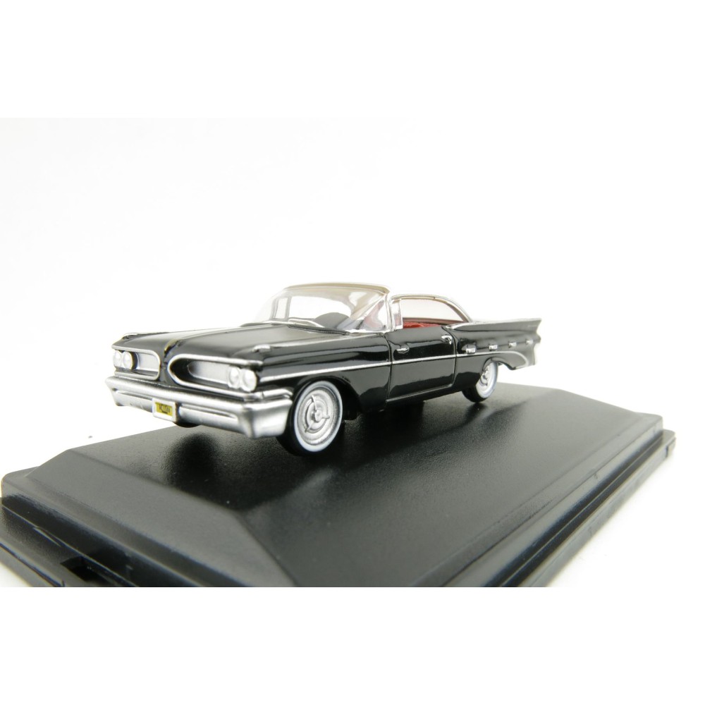 OXFORD 87ED59004 Pontiac Bonneville Coupe 1959 - Regent Black And White 1:87 Scale