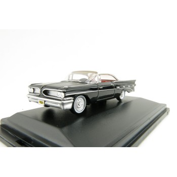 OXFORD 87ED59004 Pontiac Bonneville Coupe 1959 - Regent Black And White 1:87 Scale