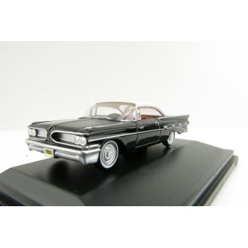 OXFORD 87ED59004 Pontiac Bonneville Coupe 1959 - Regent Black And White 1:87 Scale