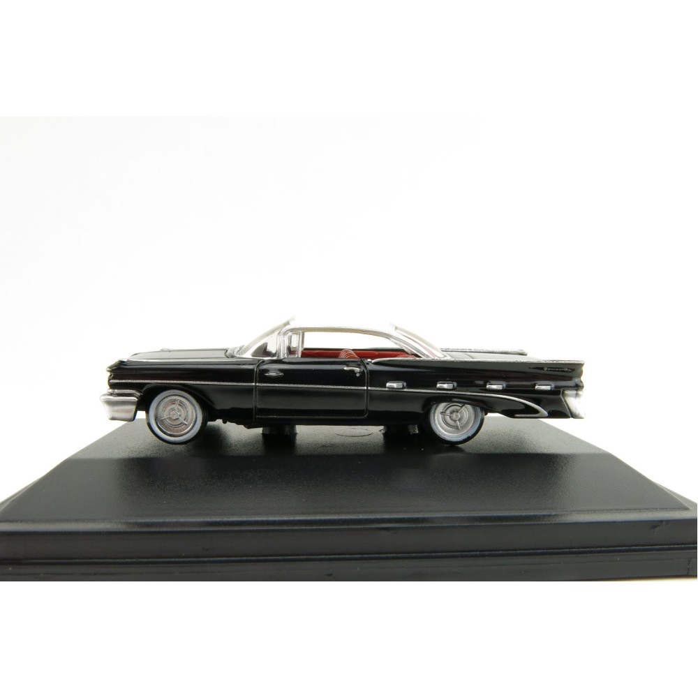 OXFORD 87ED59004 Pontiac Bonneville Coupe 1959 - Regent Black And White 1:87 Scale