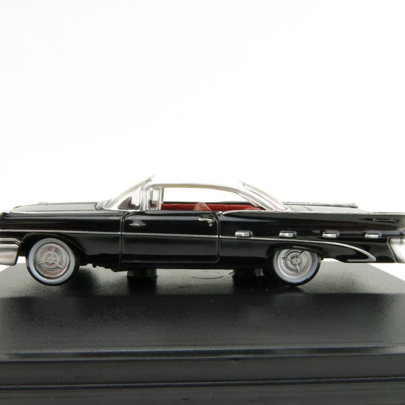 OXFORD 87ED59004 Pontiac Bonneville Coupe 1959 - Regent Black And White 1:87 Scale