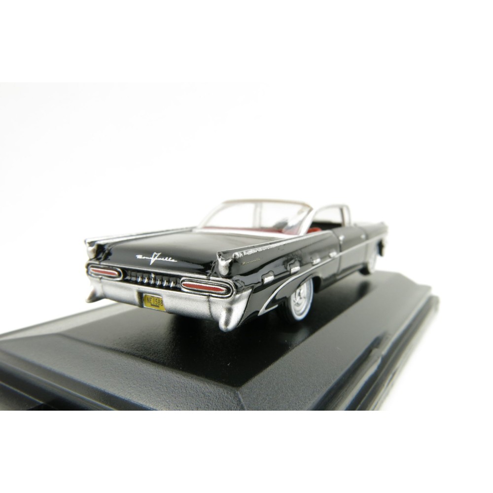 OXFORD 87ED59004 Pontiac Bonneville Coupe 1959 - Regent Black And White 1:87 Scale