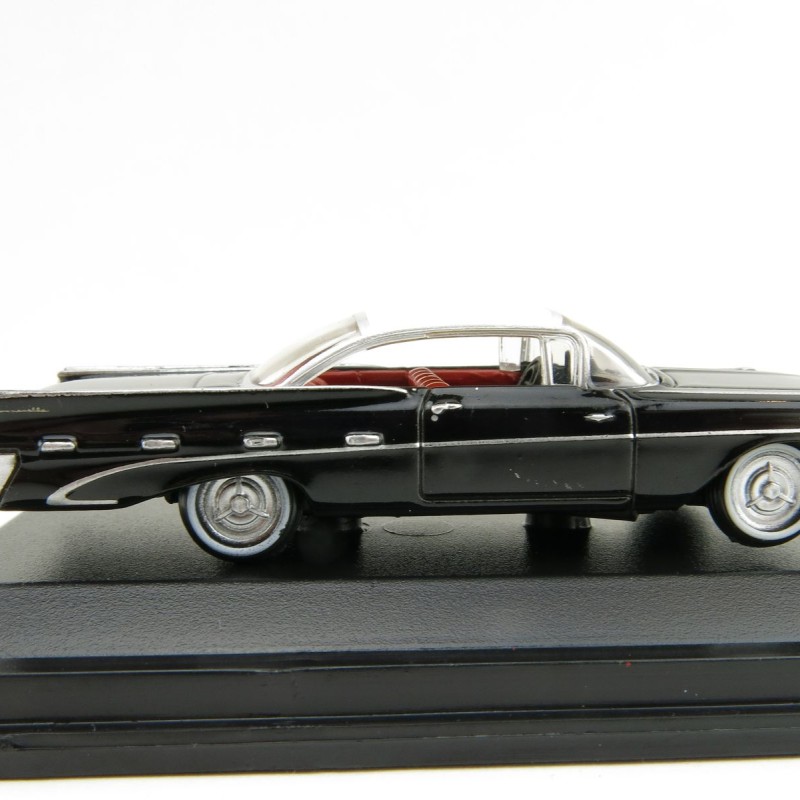 OXFORD 87ED59004 Pontiac Bonneville Coupe 1959 - Regent Black And White 1:87 Scale