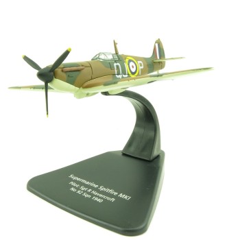 OXFORD AC001 Supermarine Spitfire Mk I Diecast Model RAF No.92 Squadron 1:72 Scale