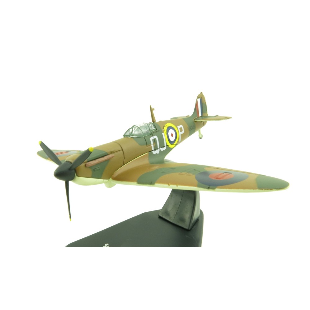 OXFORD AC001 Supermarine Spitfire Mk I Diecast Model RAF No.92 Squadron 1:72 Scale