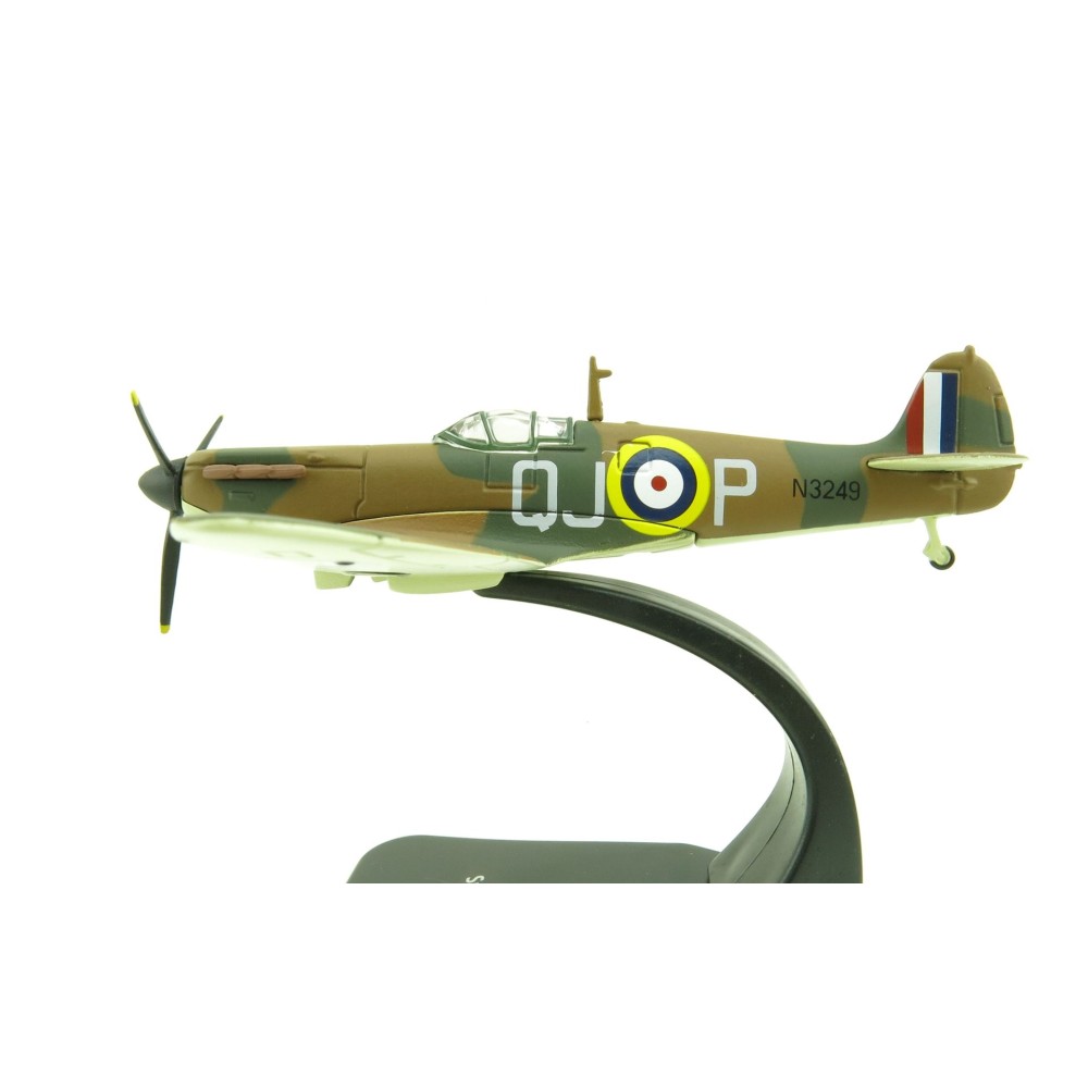 OXFORD AC001 Supermarine Spitfire Mk I Diecast Model RAF No.92 Squadron 1:72 Scale