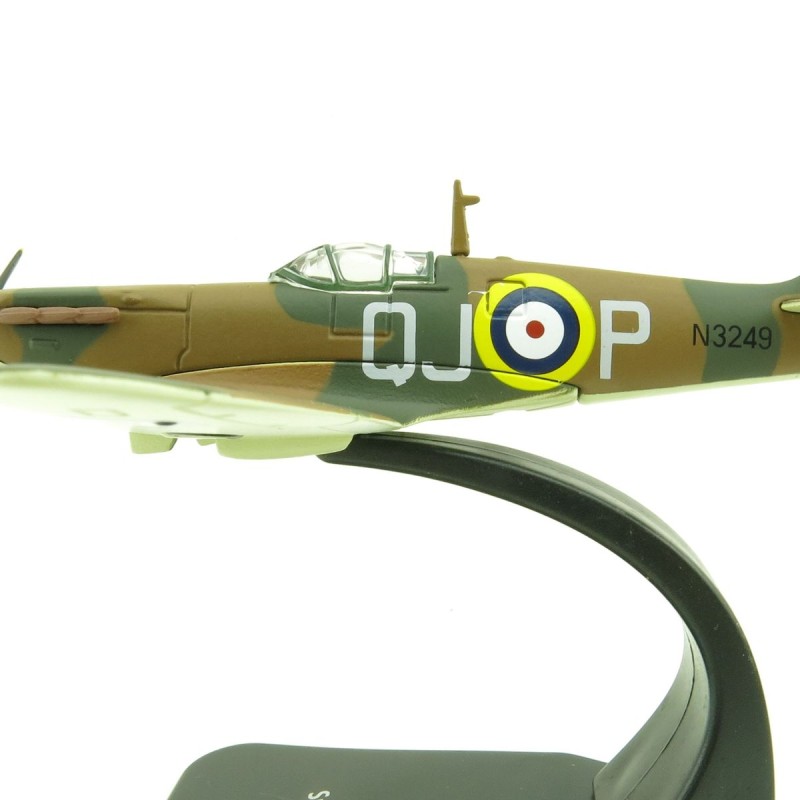 OXFORD AC001 Supermarine Spitfire Mk I Diecast Model RAF No.92 Squadron 1:72 Scale