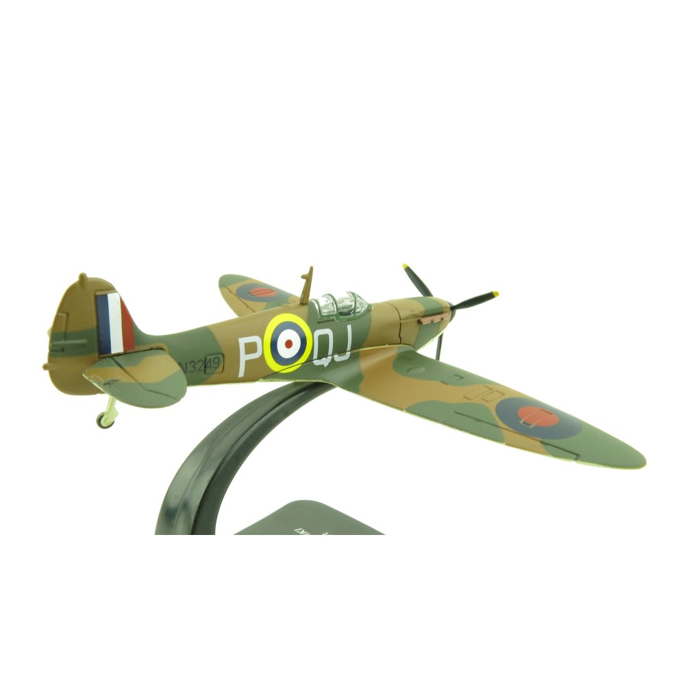 OXFORD AC001 Supermarine Spitfire Mk I Diecast Model RAF No.92 Squadron 1:72 Scale