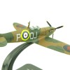 OXFORD AC001 Supermarine Spitfire Mk I Diecast Model RAF No.92 Squadron 1:72 Scale
