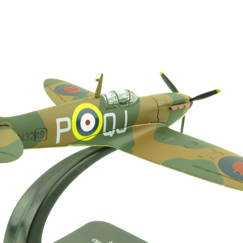 OXFORD AC001 Supermarine Spitfire Mk I Diecast Model RAF No.92 Squadron 1:72 Scale