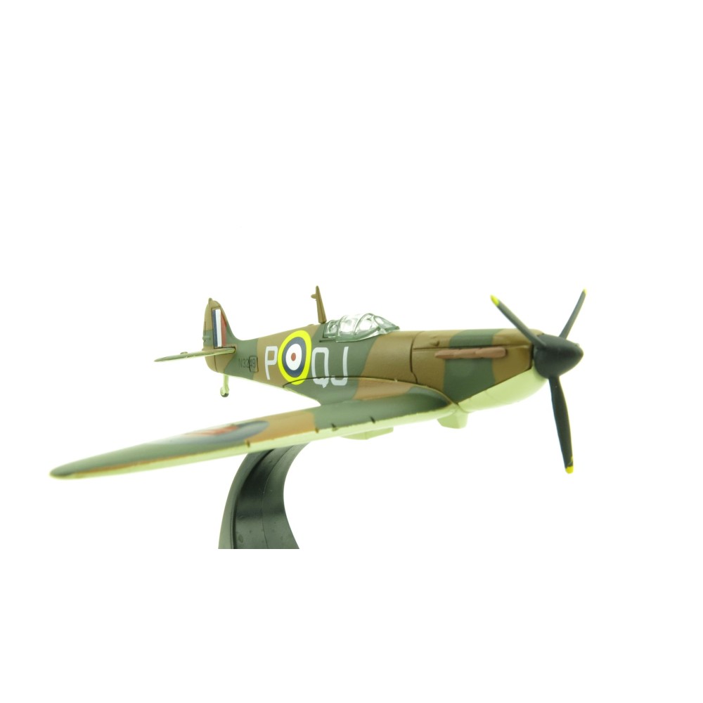 OXFORD AC001 Supermarine Spitfire Mk I Diecast Model RAF No.92 Squadron 1:72 Scale
