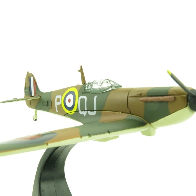 OXFORD AC001 Supermarine Spitfire Mk I Diecast Model RAF No.92 Squadron 1:72 Scale