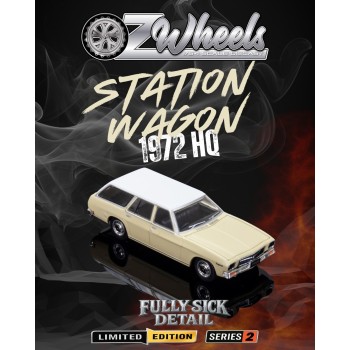OZ Wheels - 1972 Holden HQ Station Wagon - Fully Sick Detail Limited Edition Series 2 3/6 1:64  
