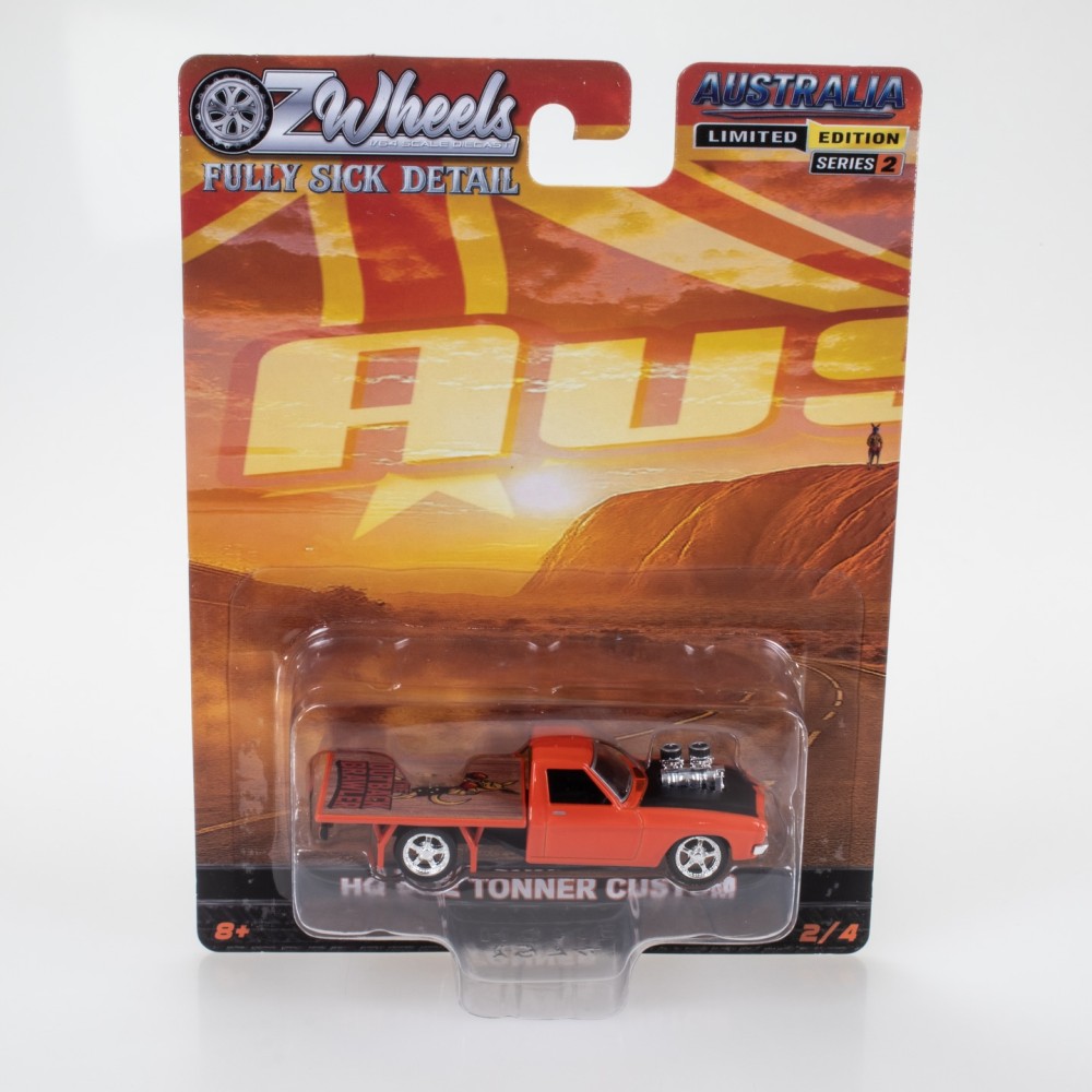 OZ Wheels - 1974 Holden HQ One Tonner Ute - Fully Sick Detail Australia Limited Edition Series 2 2/4 1:64 