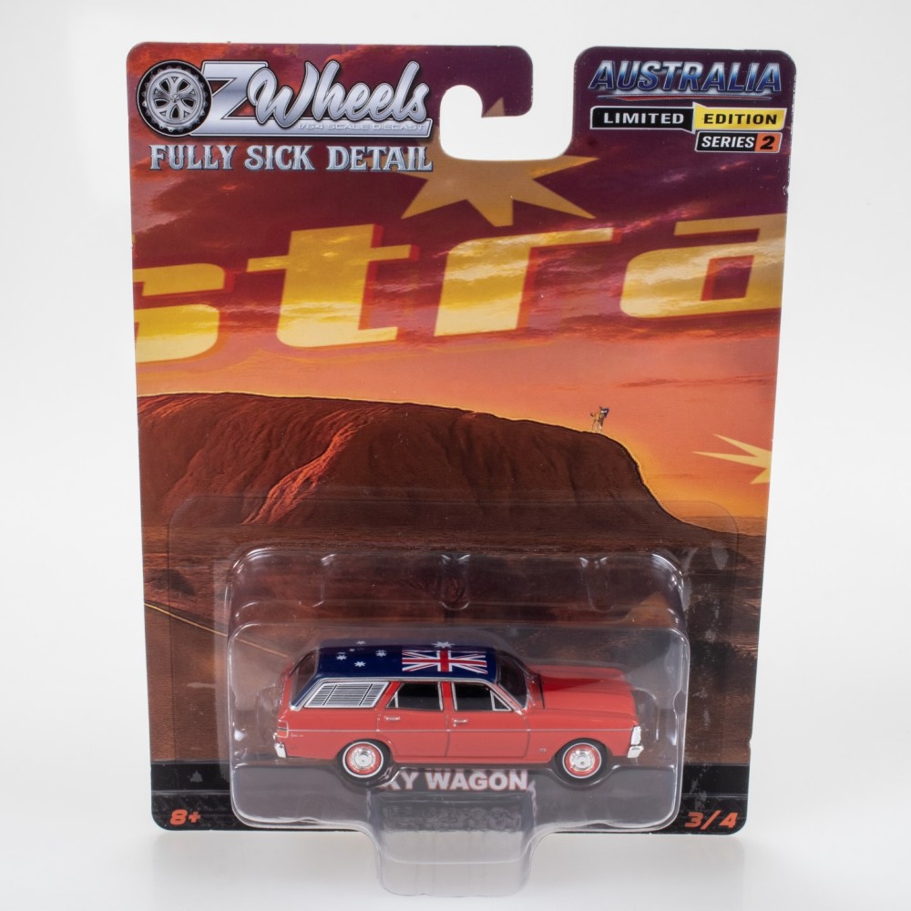 OZ Wheels - 1979 Ford Falcon XY Station Wagon - Fully Sick Detail Australia Limited Edition Series 2 3/4 1:64 