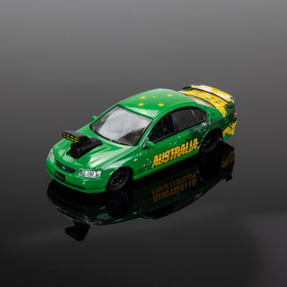 OZ Wheels - 2004 Ford Falcon BA Custom - Fully Sick Detail Australia Limited Edition Series 2 1/4 1:64  