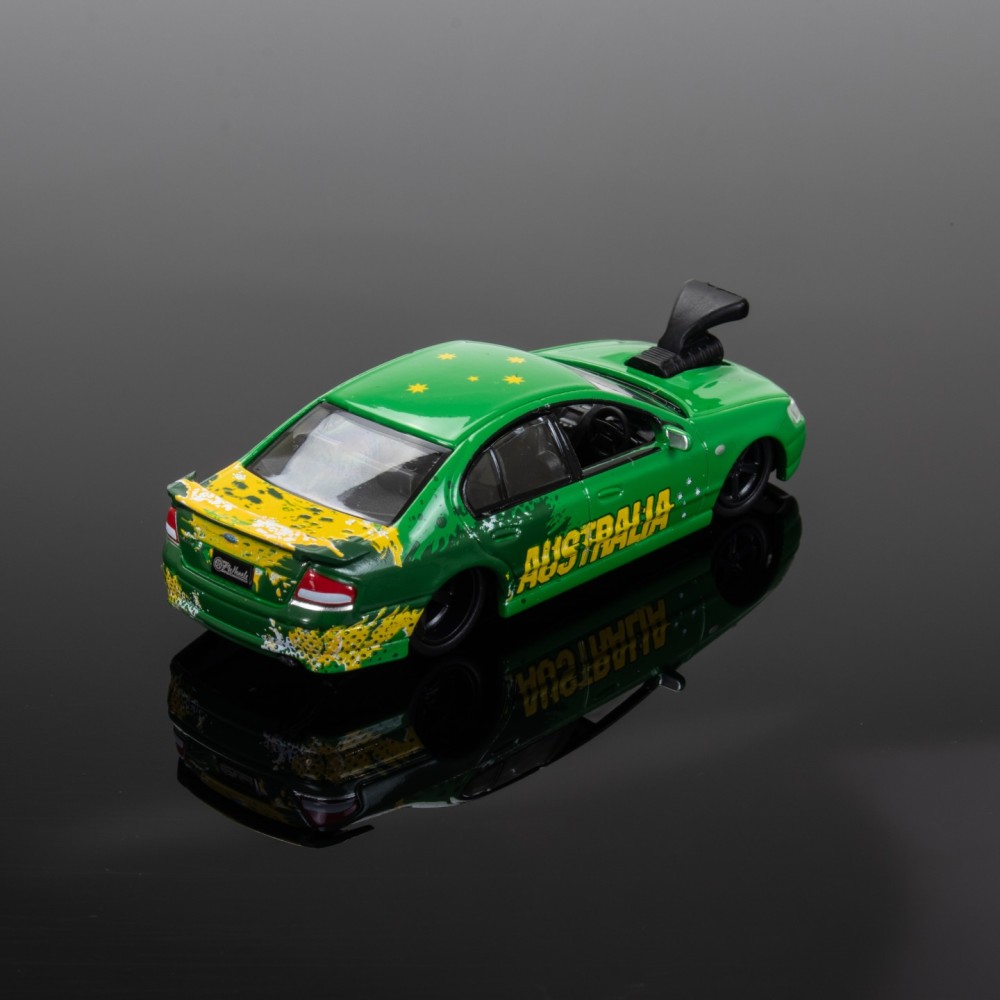 OZ Wheels - 2004 Ford Falcon BA Custom - Fully Sick Detail Australia Limited Edition Series 2 1/4 1:64  