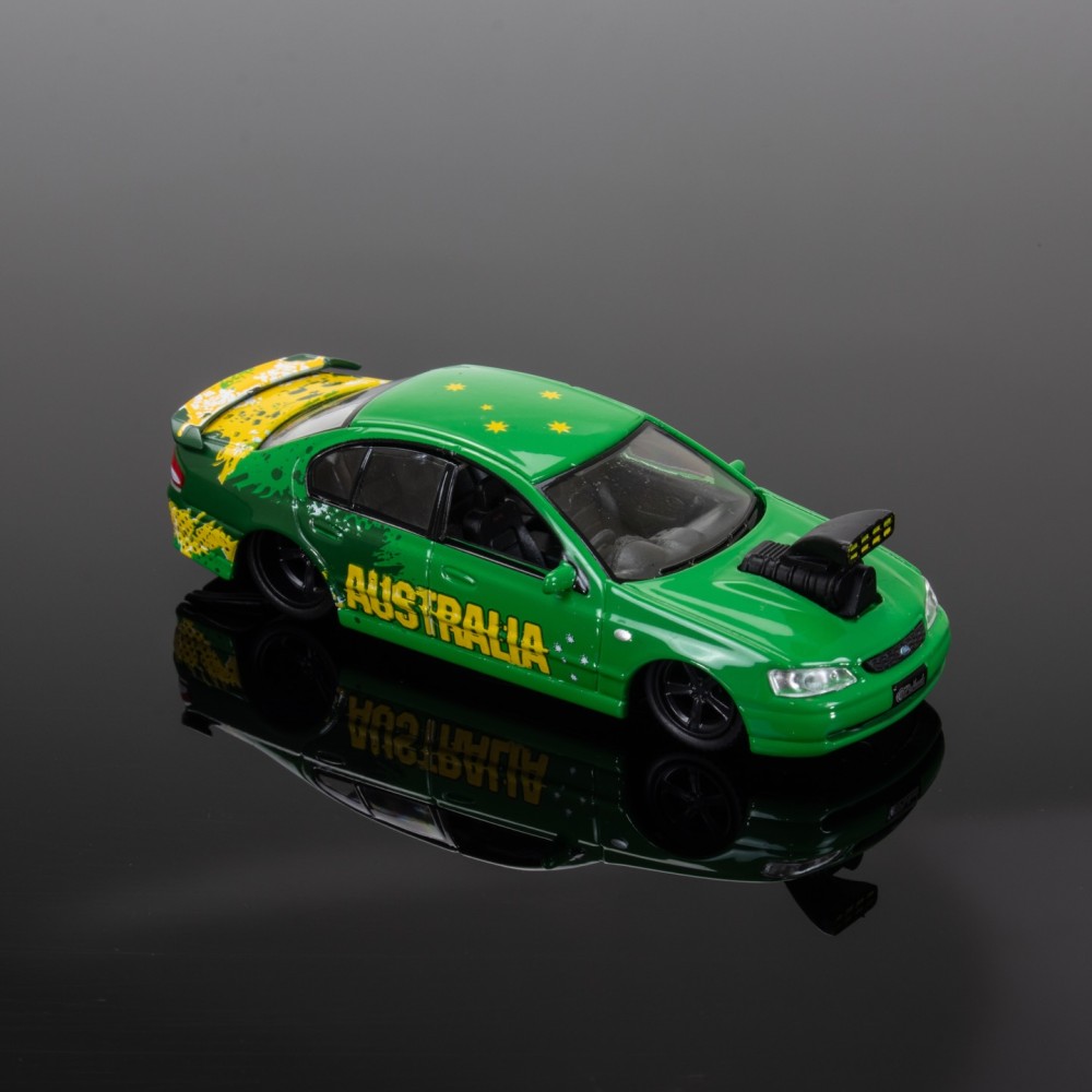 OZ Wheels - 2004 Ford Falcon BA Custom - Fully Sick Detail Australia Limited Edition Series 2 1/4 1:64  