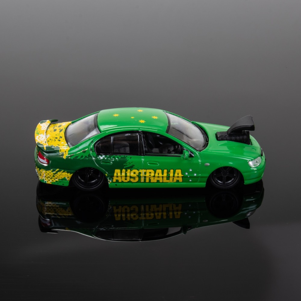 OZ Wheels - 2004 Ford Falcon BA Custom - Fully Sick Detail Australia Limited Edition Series 2 1/4 1:64  