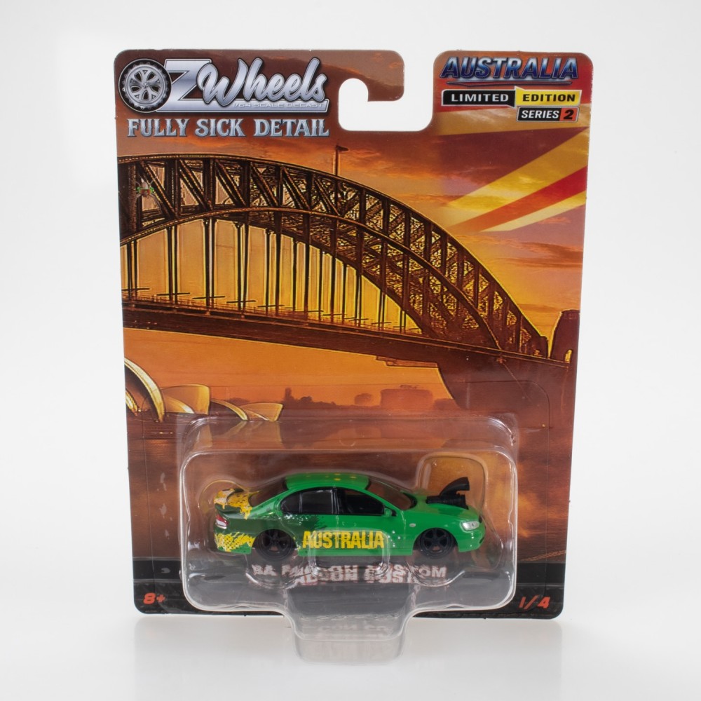 OZ Wheels - 2004 Ford Falcon BA Custom - Fully Sick Detail Australia Limited Edition Series 2 1/4 1:64  