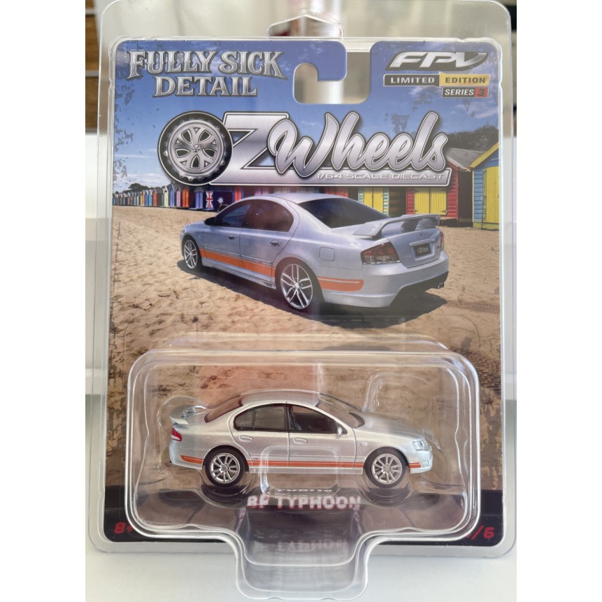OZ Wheels - Fold Falcon BF Typhoon - Fully Sick Detail Series 3 4/6 - Scale 1:64