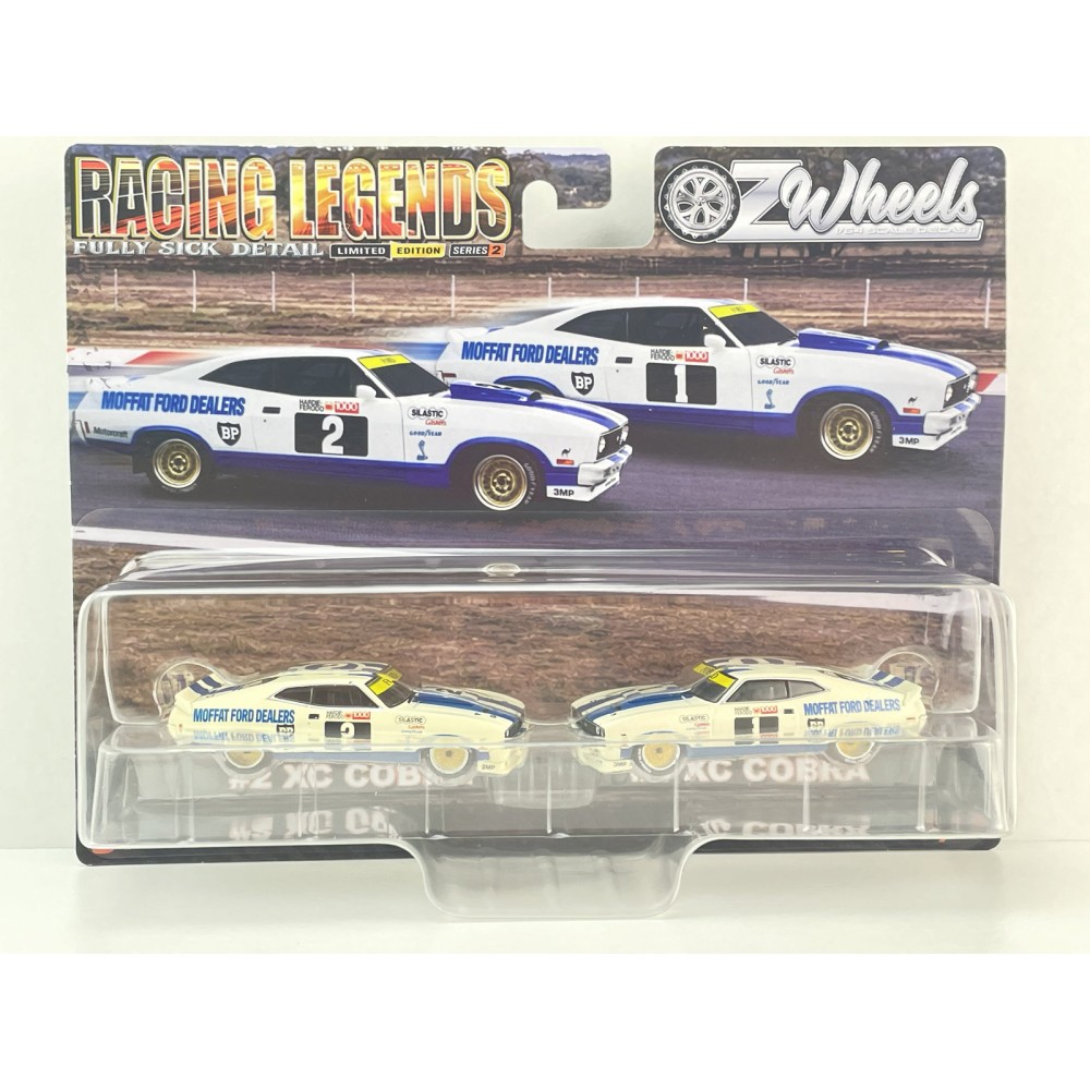 OZ Wheels - Ford XC Falcon Cobra Bathurst Twin Pack Fully Sick Detail Racing Legends 1:64