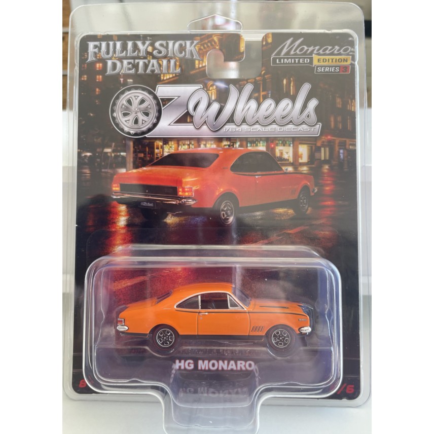 OZ Wheels - Holden HG Monaro - Fully Sick Detail Series 3 5/6 - Scale 1:64