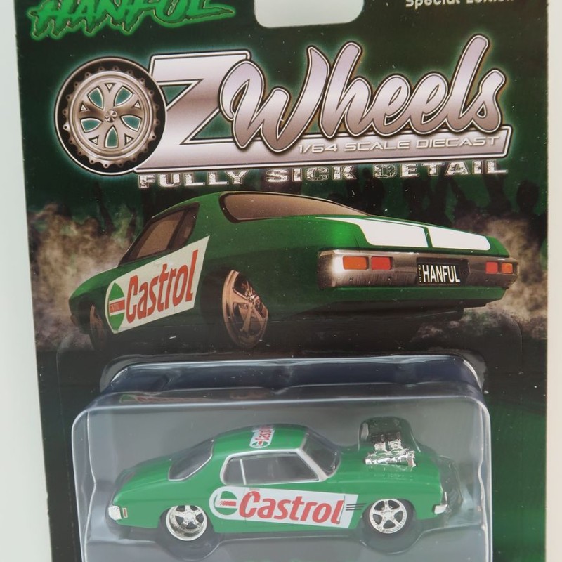 OZ Wheels - Holden HQ Monaro Hanful Castrol Version Fully Sick Detail 1:64