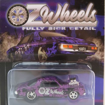 OZ Wheels - Holden HQ Monaro Hanful Purple Custom Wrapped Fully Sick Detail 1:64