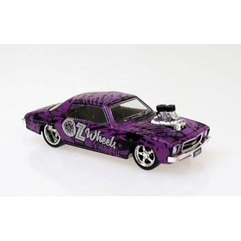 OZ Wheels - Holden HQ Monaro Hanful Purple Custom Wrapped Fully Sick Detail 1:64