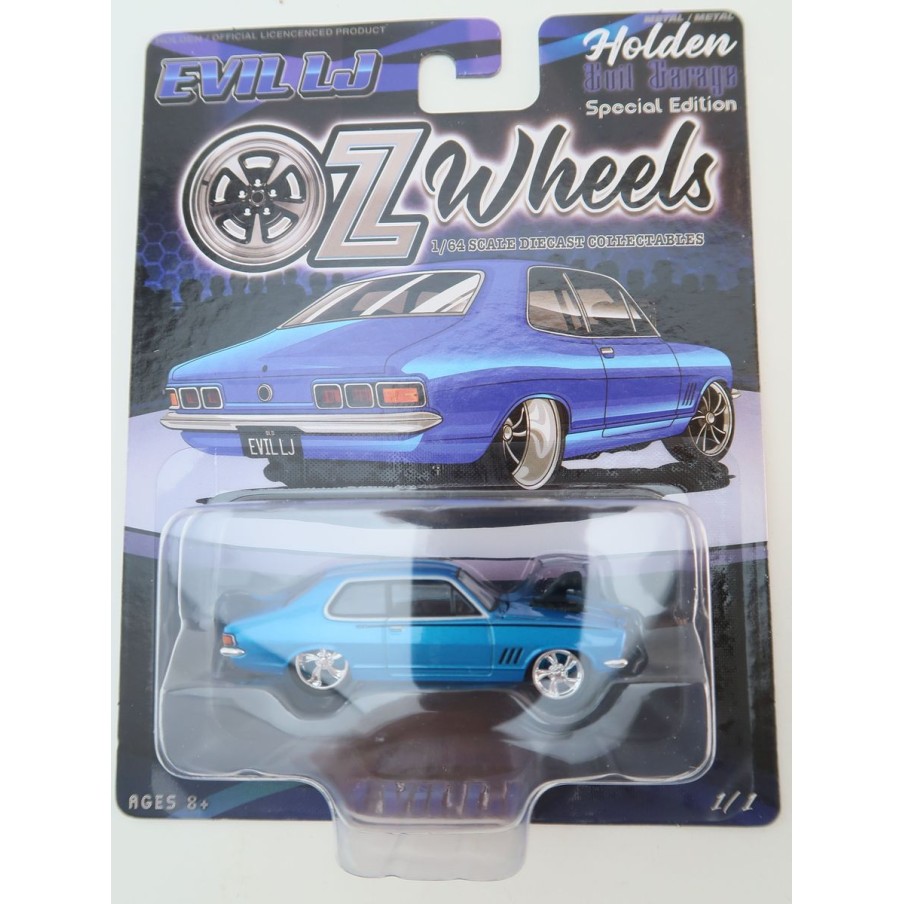 Oz Wheels - Holden Evil LJ Torana Premium in Protector Fully Sick Detail - 1:64