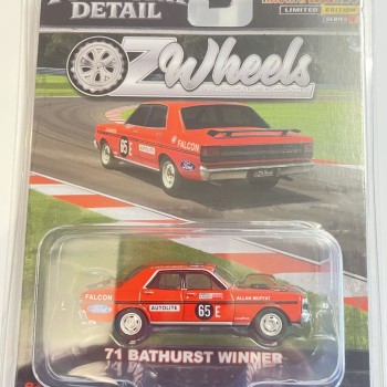 Oz Wheels - Ford Falcon XY GTHO No 65E Allan Moffat 71 Bathurst Winner Racing Legends FSD Series 1 No - Scale 1:64 