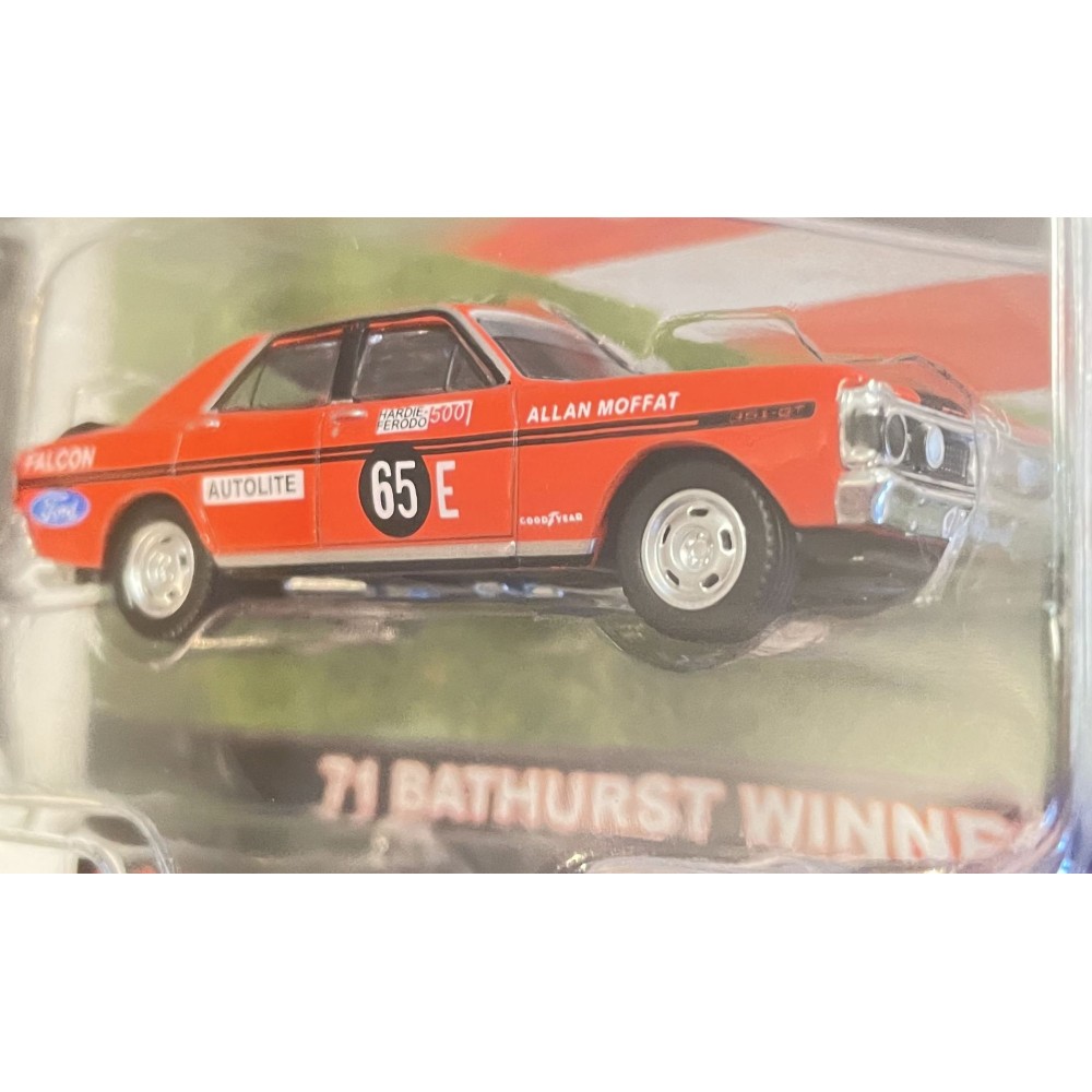 Oz Wheels - Ford Falcon XY GTHO No 65E Allan Moffat 71 Bathurst Winner Racing Legends FSD Series 1 No - Scale 1:64 