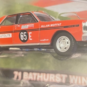 Oz Wheels - Ford Falcon XY GTHO No 65E Allan Moffat 71 Bathurst Winner Racing Legends FSD Series 1 No - Scale 1:64 