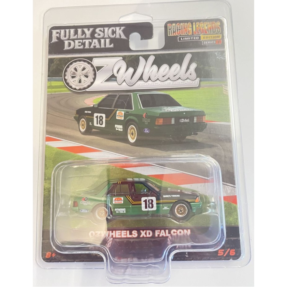 Oz Wheels - Ford XD Falcon Ozwheels Racing Legends Fully Sick Detail Series 1 No 5 - Scale 1:64  