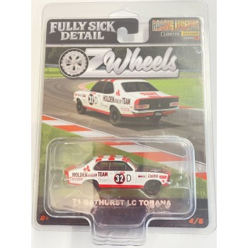 Oz Wheels - Holden LC Torana GTR-XU1 No 32D Peter Brock 71 Bathurst Racing Legends Fully Sick Detail Series 1 No 4  - Scale 1:64