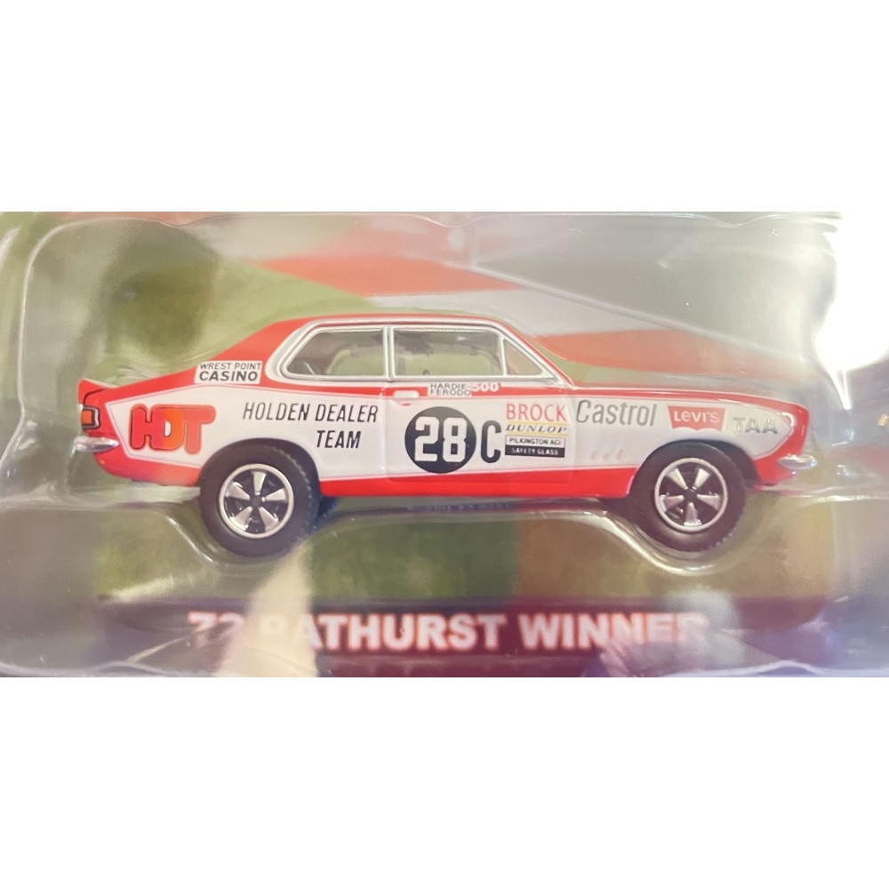 Oz Wheels - Holden LJ GTR-XU1 Torana No 28C Peter Brock 72 Bathurst Winner Racing Legends Fully Sick Detail Series 1 No 3 - Scale 1:64  