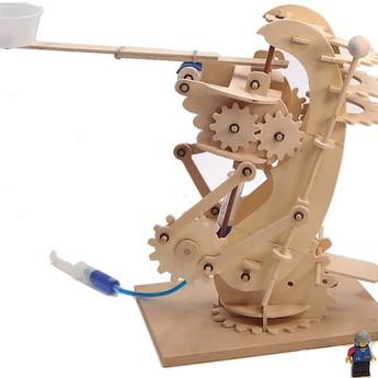 Pathfinders - Hydraulic Gearbot Wooden Mechanical Kit