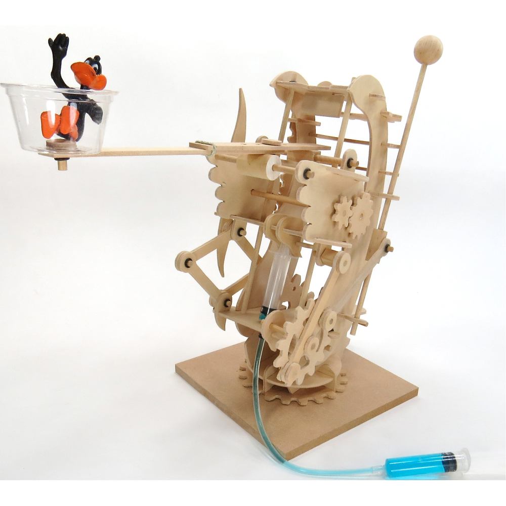 Pathfinders - Hydraulic Gearbot Wooden Mechanical Kit