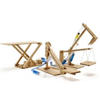 Pathfinders - Hydraulic Machines 4 in1 Multi Pack Wood
