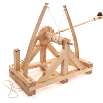 Pathfinders - Leonardo Da Vinci Catapult Wood