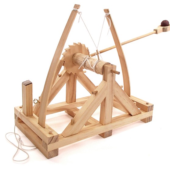 Pathfinders - Leonardo Da Vinci Catapult Wood
