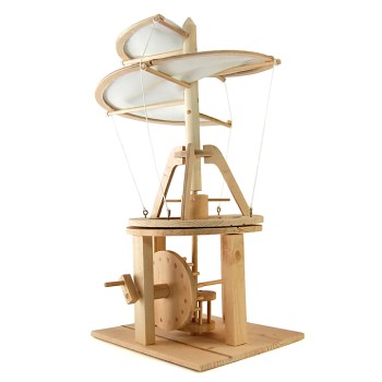 Pathfinders - Leonardo Da Vinci Helicopter Wood